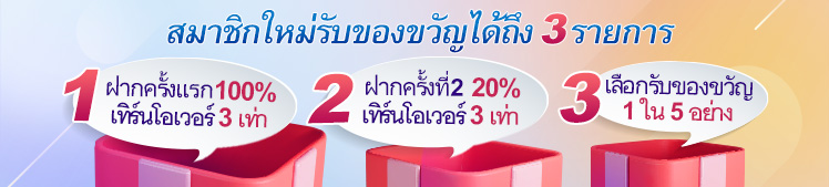 สมาชิกใหม่รับของขวัญสูงสุด 3 รายการกับ Kubet — โบนัสต้อนรับสุดคุ้ม